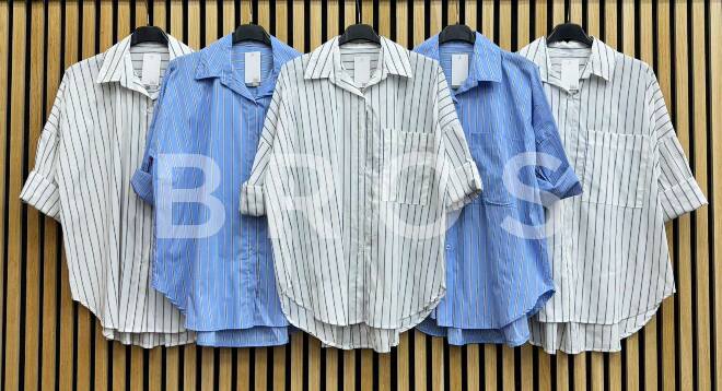 Koszule damskie 15080 Mix kolor Standard (Towar Włoskie)   1