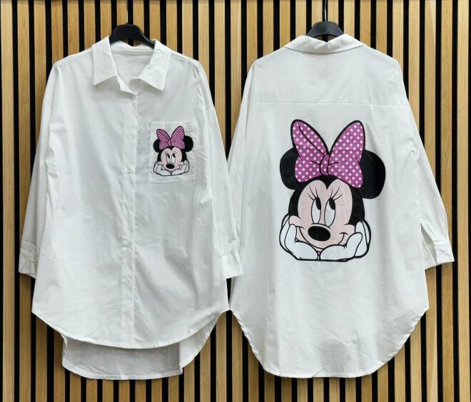 Koszule damskie 15082  Mix kolor Standard (Towar Włoskie)   1