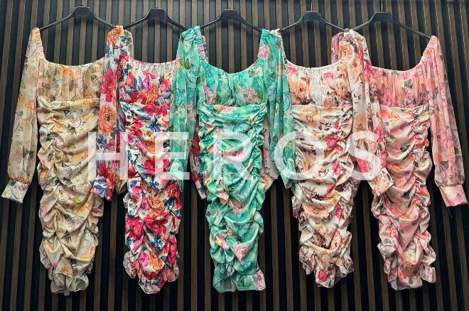 Sukienka damskie 12025 MIX KOLOR STANDARD