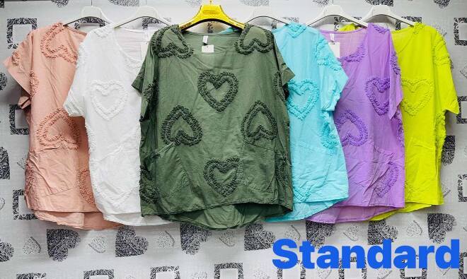 Bluzka damskie 16505 Mix kolor Standard (Towar Tureckie)