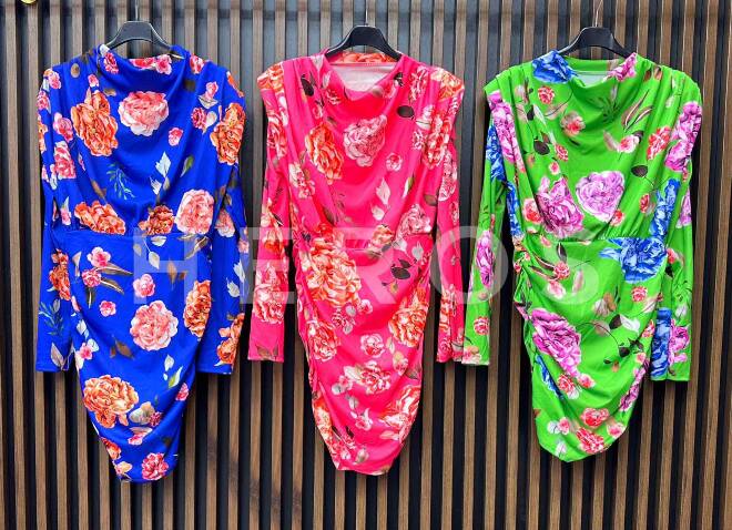 Sukienka damskie 12027 MIX KOLOR STANDARD