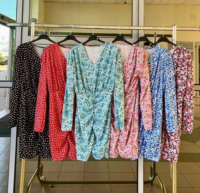 Sukienka damskie 15061 MIX KOLOR STANDARD 