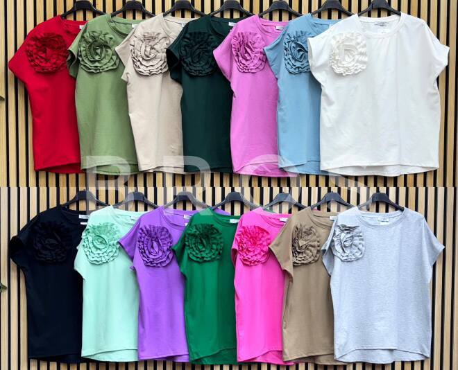 Bluzka damskie 13008 Mix kolor Standard (Towar Włoskie) 1