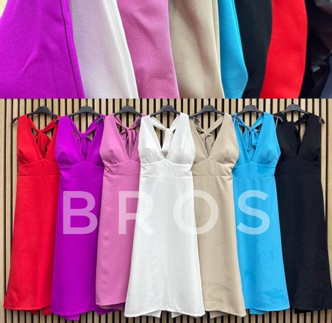 Sukienka damskie 13010 Mix kolor Standard (Towar Włoskie) 1