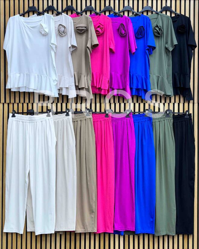 Komplet damskie 13003 Mix kolor Standard (Towar Włoskie)