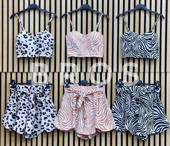 Komplet damskie 13007 Mix kolor Standard (Towar Włoskie)