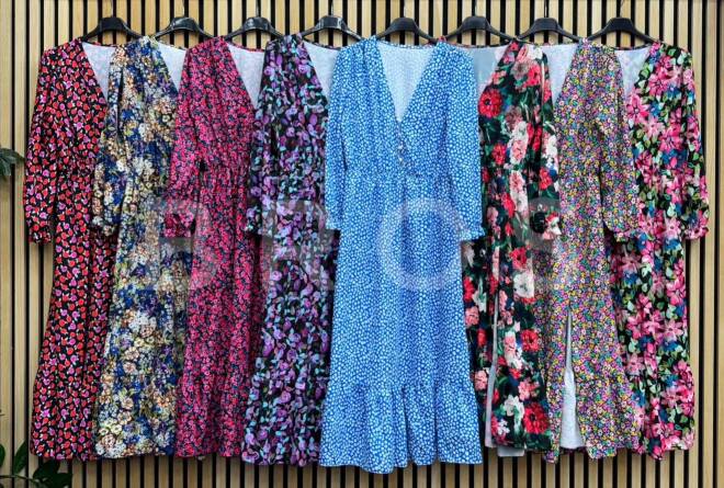 Sukienka damskie 15085 Mix kolor Standard (Towar Włoskie) 1