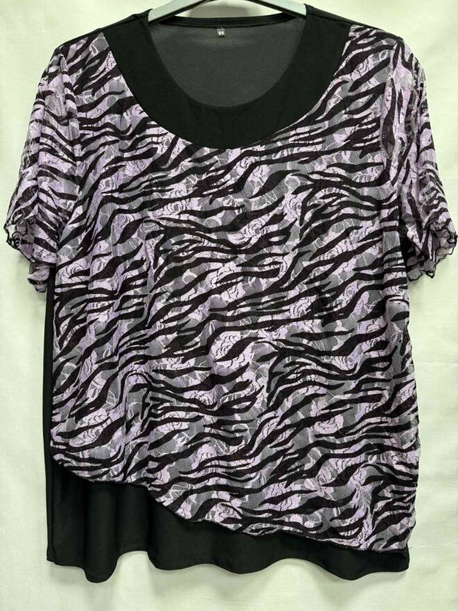 Bluzka damskie 15052 1 kolor 48-54 (Towar Polskie)