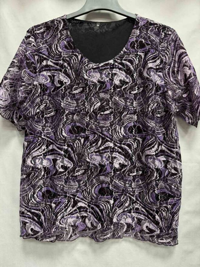 Bluzka damskie 15058 1 kolor 48-54 (Towar Polskie)