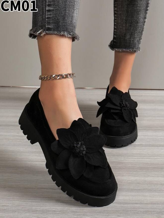 Półbuty Damskie CM01 BLACK 36-41 1