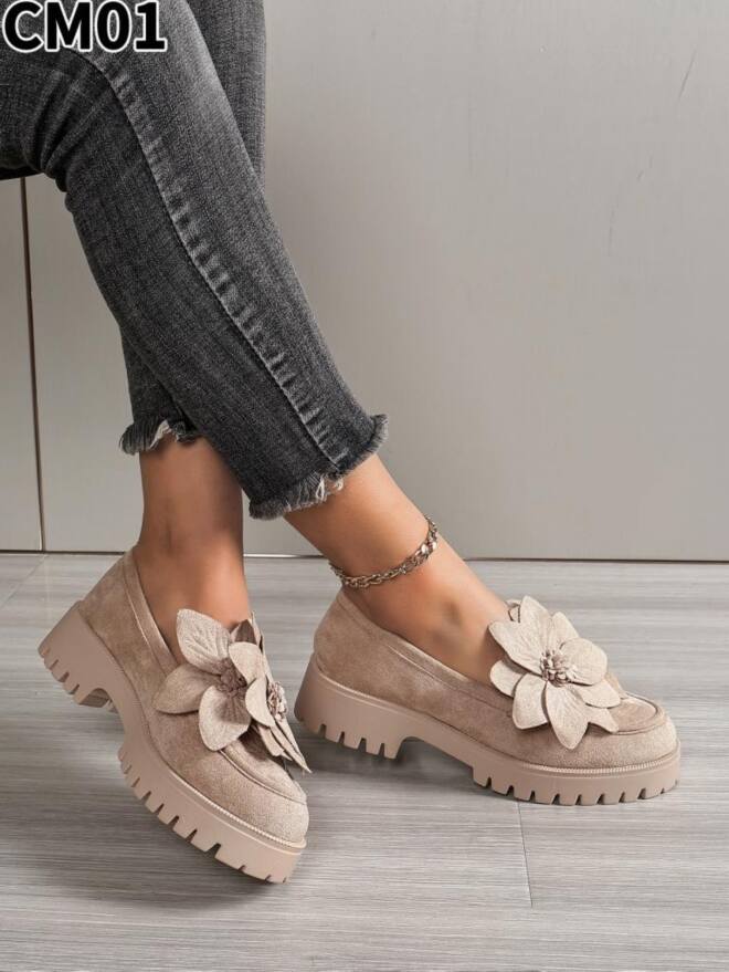 Półbuty Damskie CM01 KHAKI 36-41 1