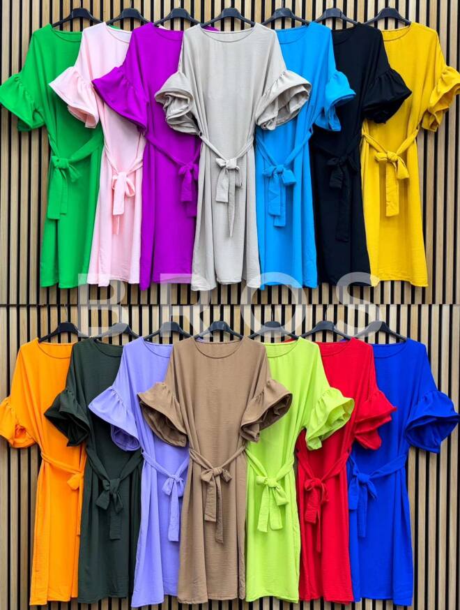 Sukienka damskie 15089 Mix kolor Standard (Towar Włoskie)