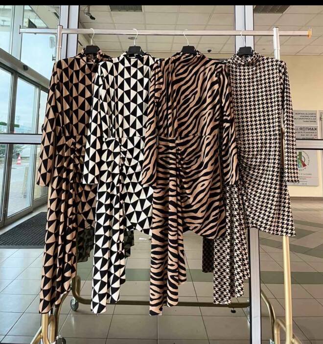 Sukienka damskie 15066 MIX KOLOR STANDARD 