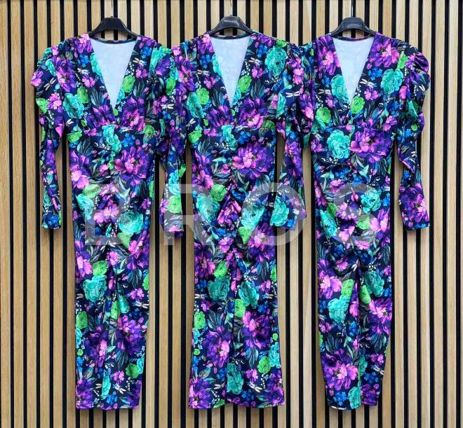 Sukienka damskie 15092 Mix kolor Standard (Towar Włoskie)