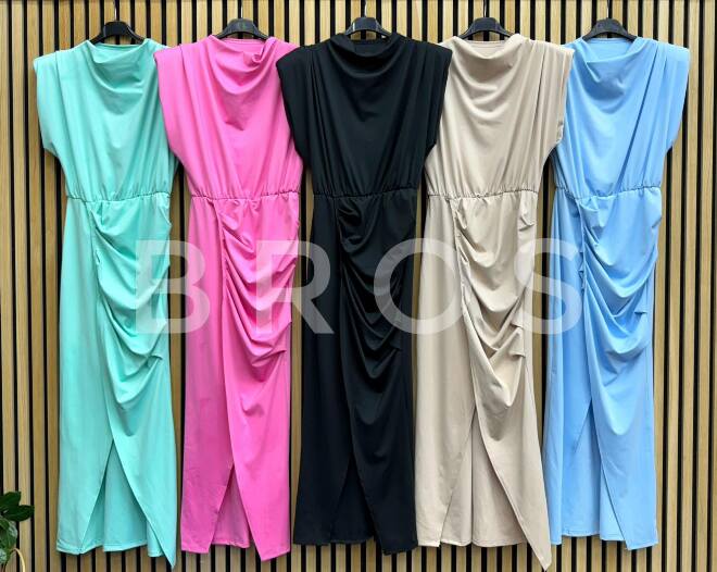 Sukienka damskie 15094 Mix kolor Standard (Towar Włoskie) 1