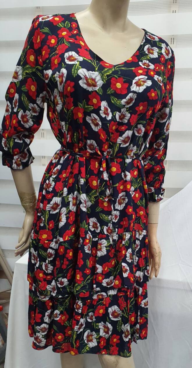 Sukienka damskie 16007 MIX KOLOR M-3XL(Towar Polskie)   1