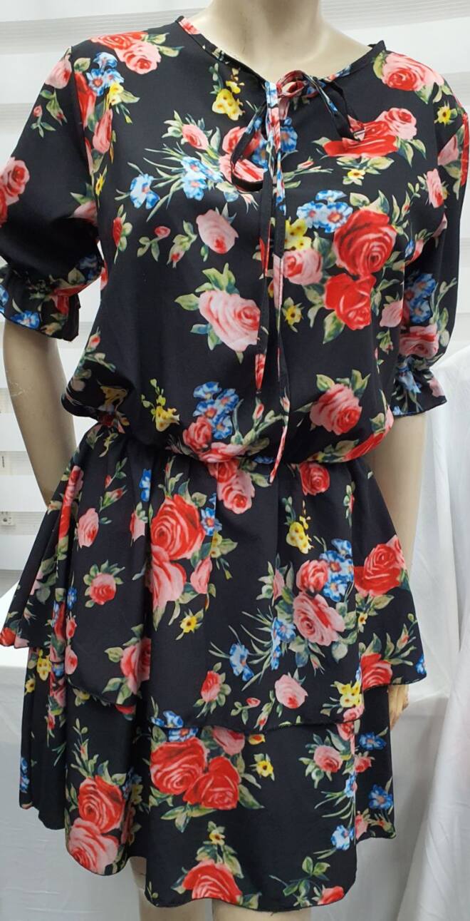 Sukienka damskie 16017 MIX KOLOR M-3XL(Towar Polskie)  