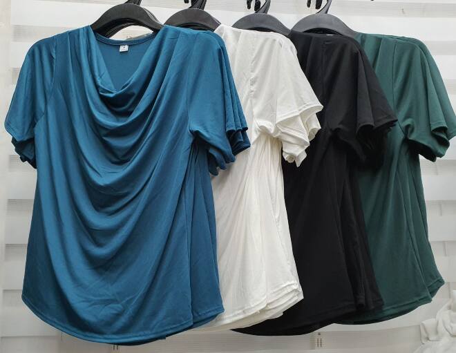 Bluzka damskie 16086 MIX KOLOR M-3XL (Towar Ploskie)