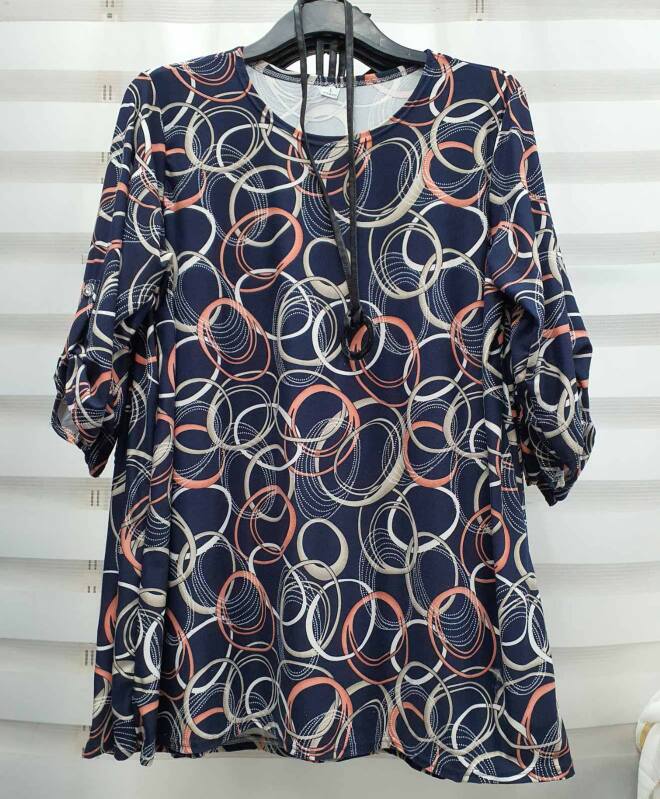 Bluzka damskie 16090 MIX KOLOR M-3XL (Towar Ploskie)