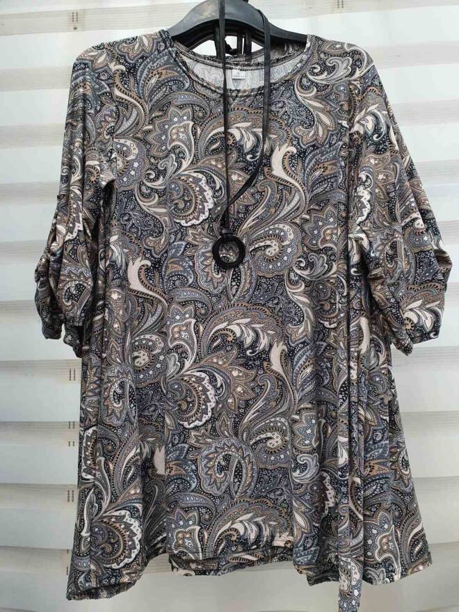 Bluzka damskie 16092 MIX KOLOR M-3XL (Towar Ploskie) 1