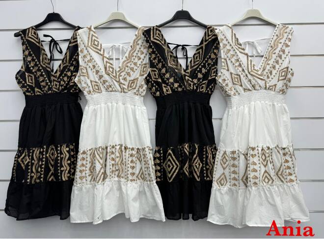 Sukienka damskie 16108 MIX KOLOR STANDARD