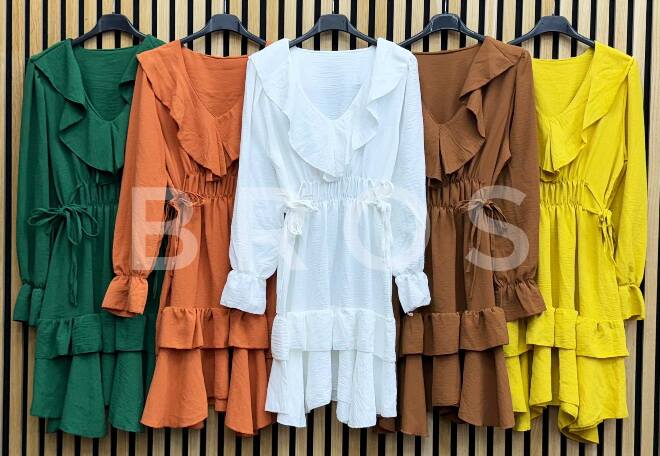 Sukienka damskie 16110 Mix kolor Standard (Towar Włoskie) 1