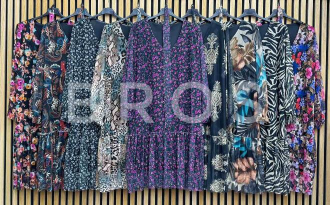 Sukienka damskie 16118 Mix kolor Standard (Towar Włoskie)