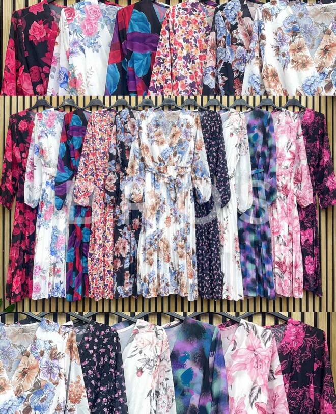 Sukienka damskie 16159 Mix kolor Standard (Towar Włoskie) 1