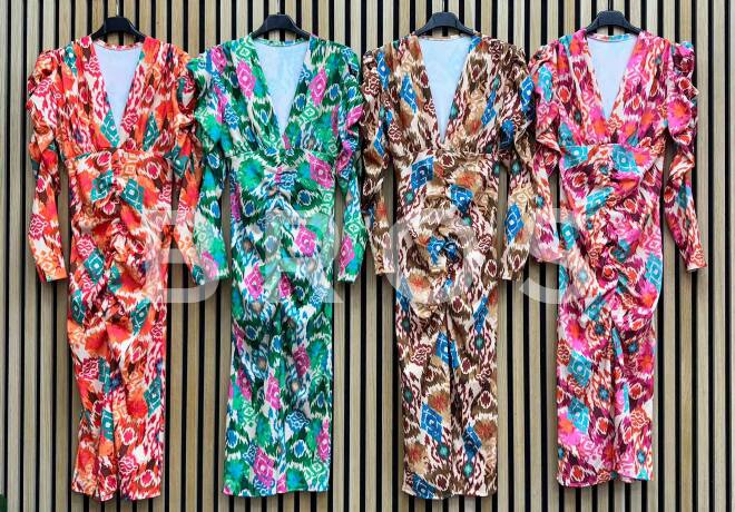 Sukienka damskie 16160 Mix kolor Standard (Towar Włoskie) 1