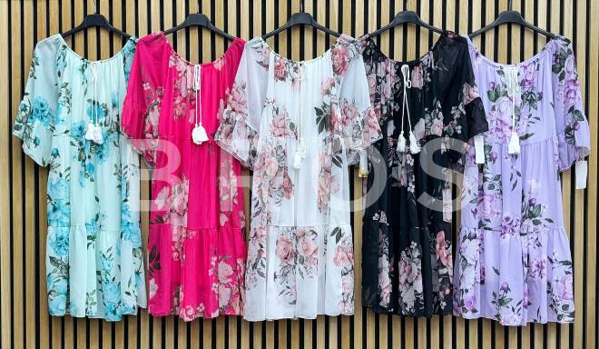 Sukienka damskie 16161 Mix kolor Standard (Towar Włoskie) 1