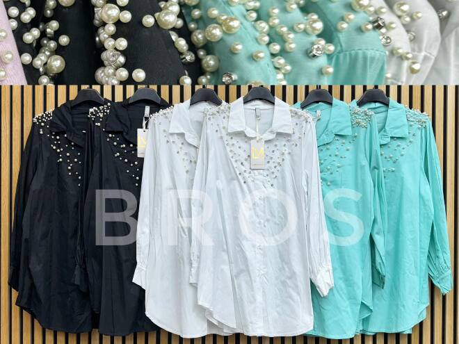 Koszule damskie 16167 Mix kolor Standard (Towar Włoskie) 1