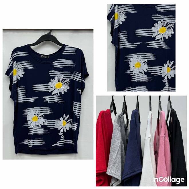 Bluzka damskie 18537 MIX KOLOR XL-3XL