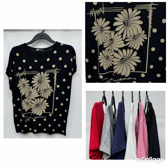 Bluzka damskie 18539 MIX KOLOR XL-3XL 1