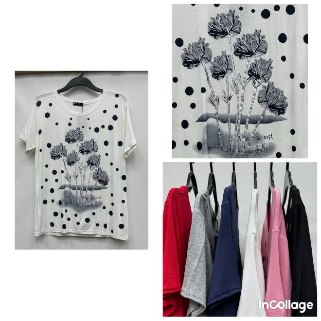 Bluzka damskie 18541 MIX KOLOR XL-3XL 1