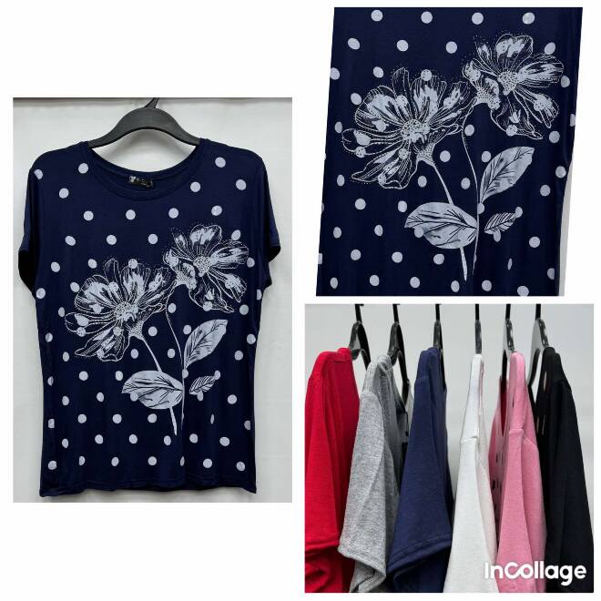 Bluzka damskie 18544 MIX KOLOR XL-3XL