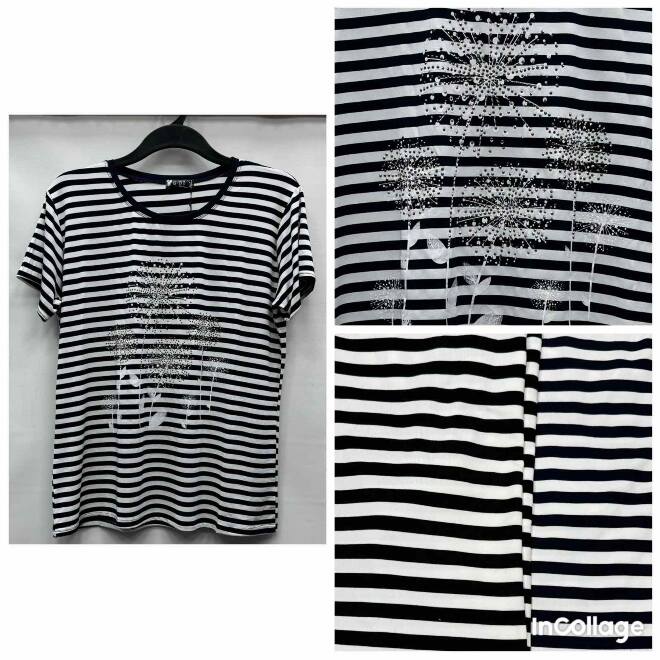 Bluzka damskie 18560 MIX KOLOR XL-3XL 1