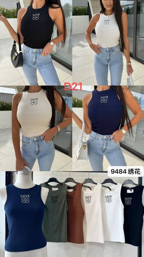 Bluzka damskie 9484 Mix kolor Standard (Towar Włoskie) 1