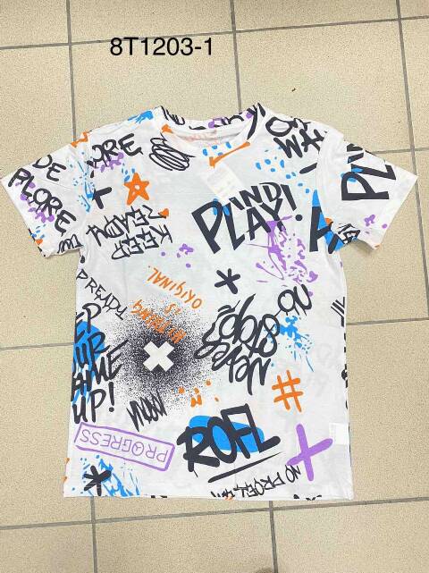 Bluzka Męskie 8T1203-1 Mix kolor M-2XL 1