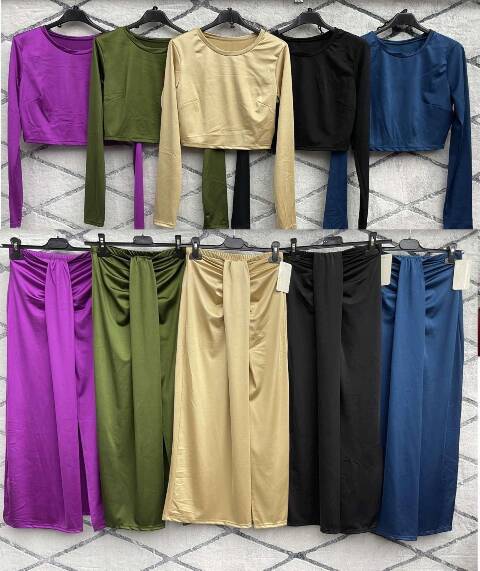 Sukienka damskie 2027 Mix kolor Standard (Towar Włoskie) 1