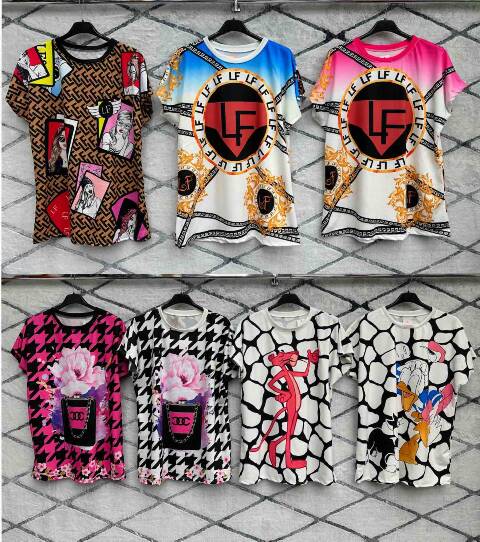 Bluzka damskie 2029 Mix kolor Standard (Towar Włoskie) 1