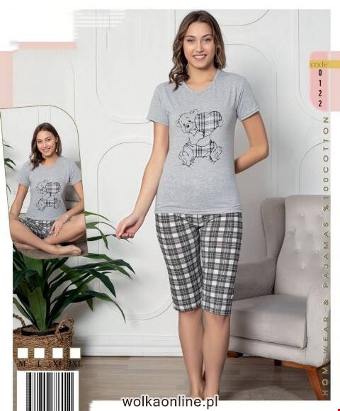 Piżama Damskie 1033 1 kolor M-2XL (Towar Tureckie)