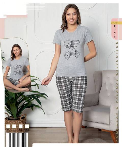 Piżama Damskie 1033 1 kolor M-2XL (Towar Tureckie) 1