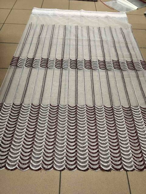 Firanki gotowe R58 Mix kolor 160x400 1