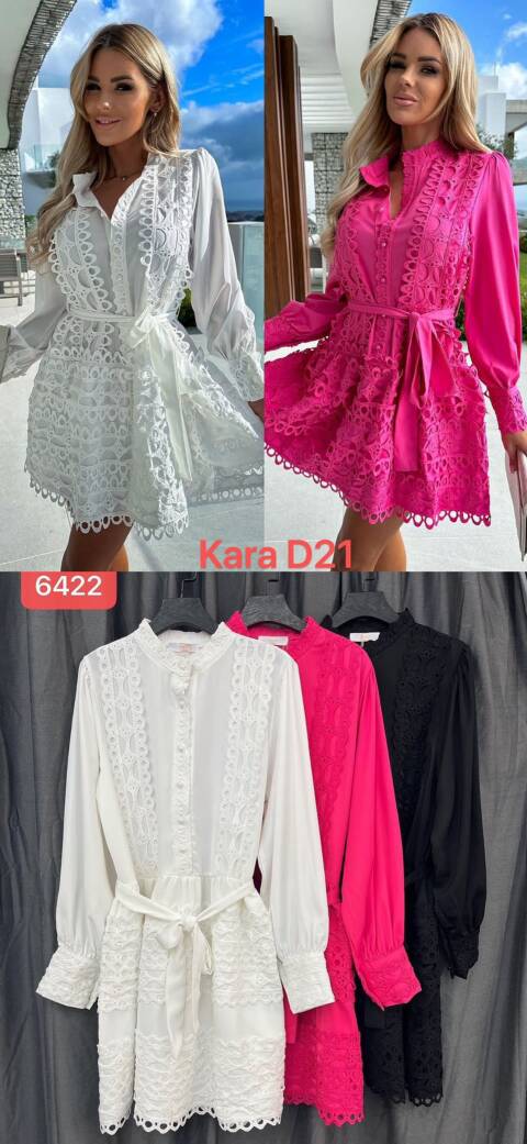 Sukienka Damskie 6422 Mix kolor Standard (Towar Włoskie) 1