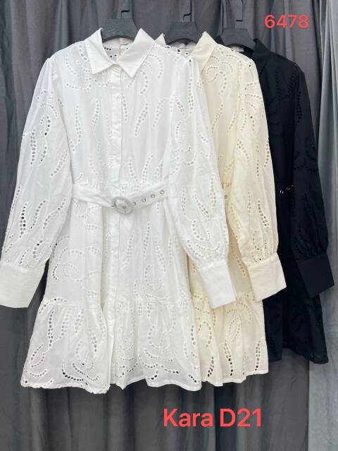 Sukienka Damskie 6478 Mix kolor Standard (Towar Włoskie)