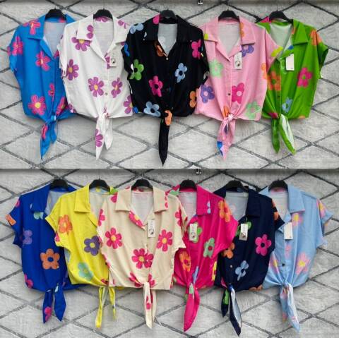 Bluzka damskie 2048 Mix kolor Standard (Towar Włoskie) 1