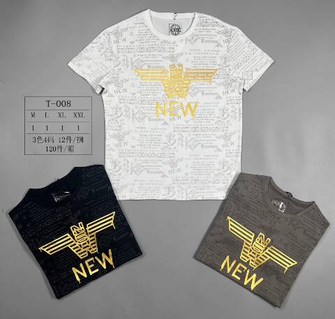 Bluzka Męskie T-008 Mix kolor M-2XL 1