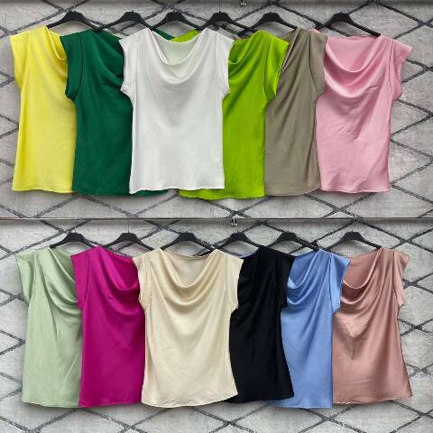 Bluzka damskie 2052 Mix kolor Standard (Towar Włoskie) 1