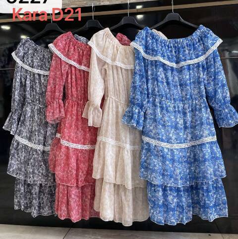 Sukienka damskie 2058 Mix kolor Standard (Towar Włoskie)