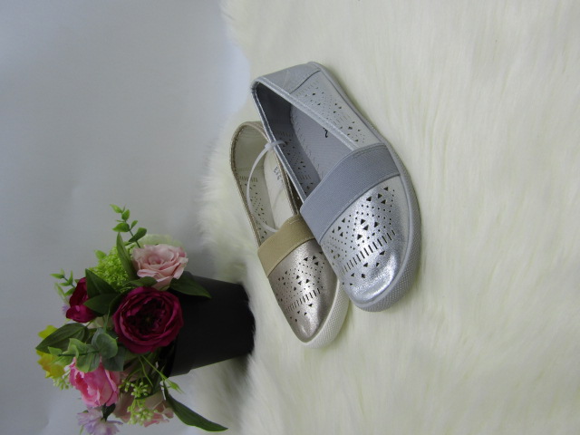 Baleriny Dziecięce TL208C GOLD/SILVER/PINK/GREY 31-36